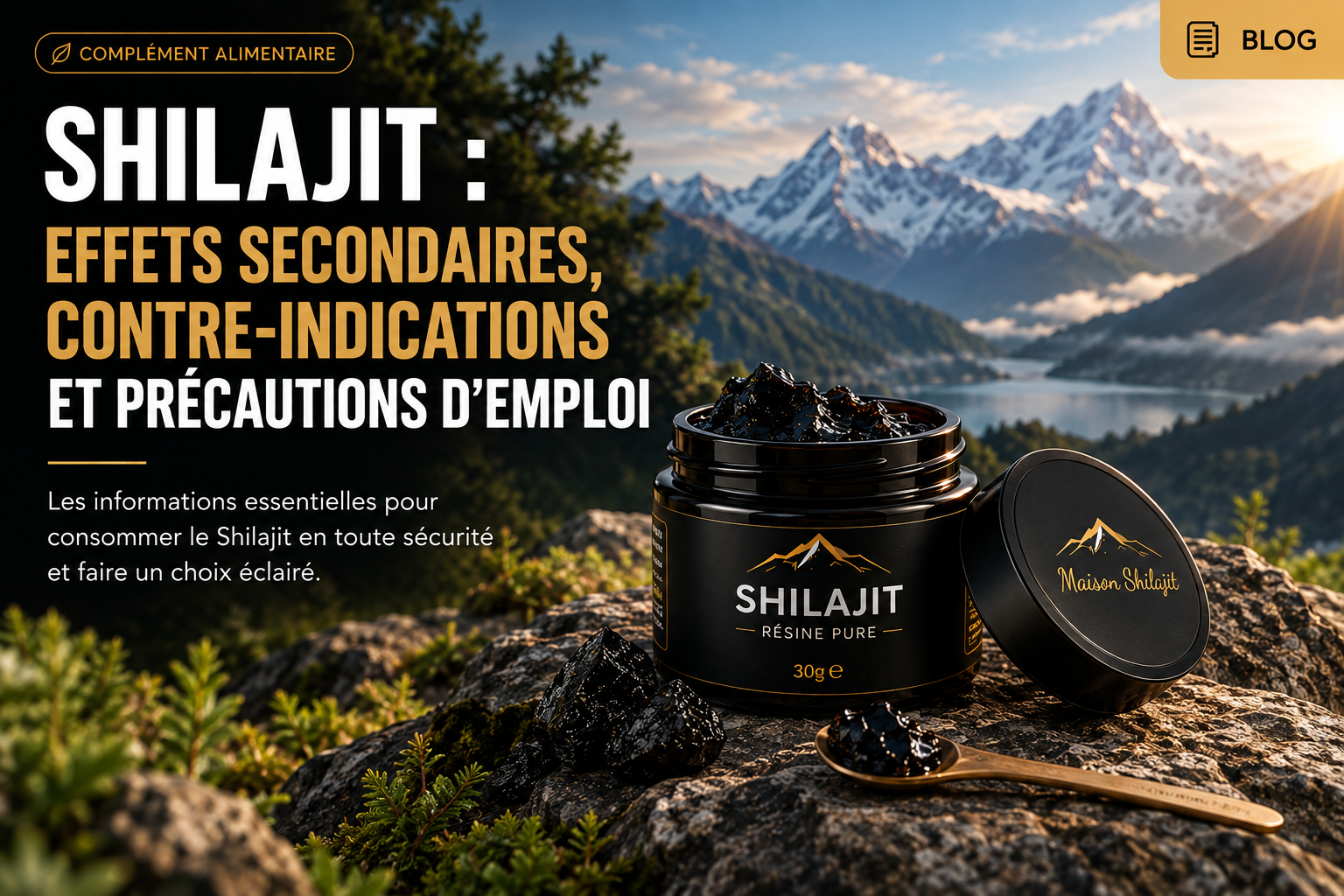 Shilajit : Effets Secondaires, Contre-Indications et Précautions d'Emploi