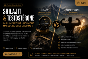 Shilajit et testostérone : ce que dit la science