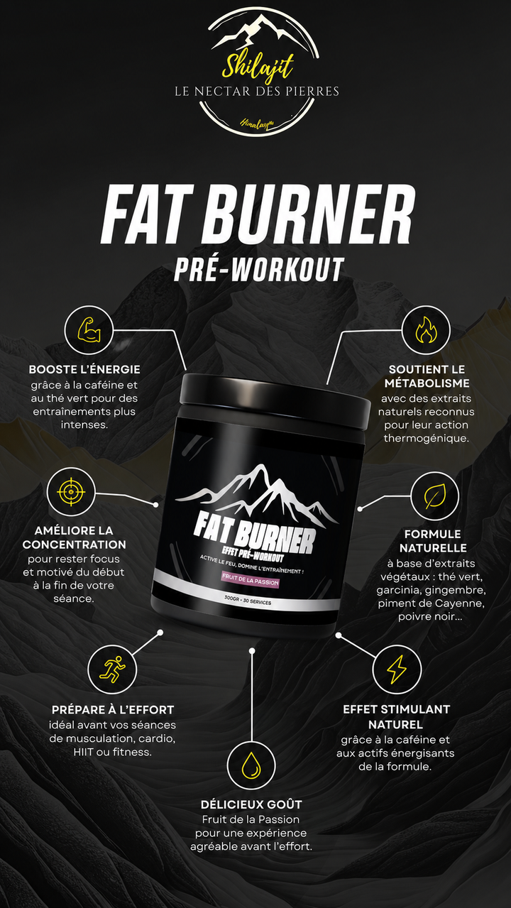 Fat Burner – Pré-Workout Naturel - FRUIT DE LA PASSION