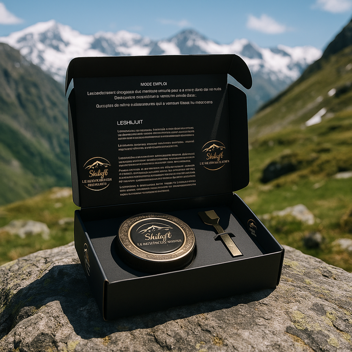 Résine Shilajit Pure de l’Himalaya – 60g