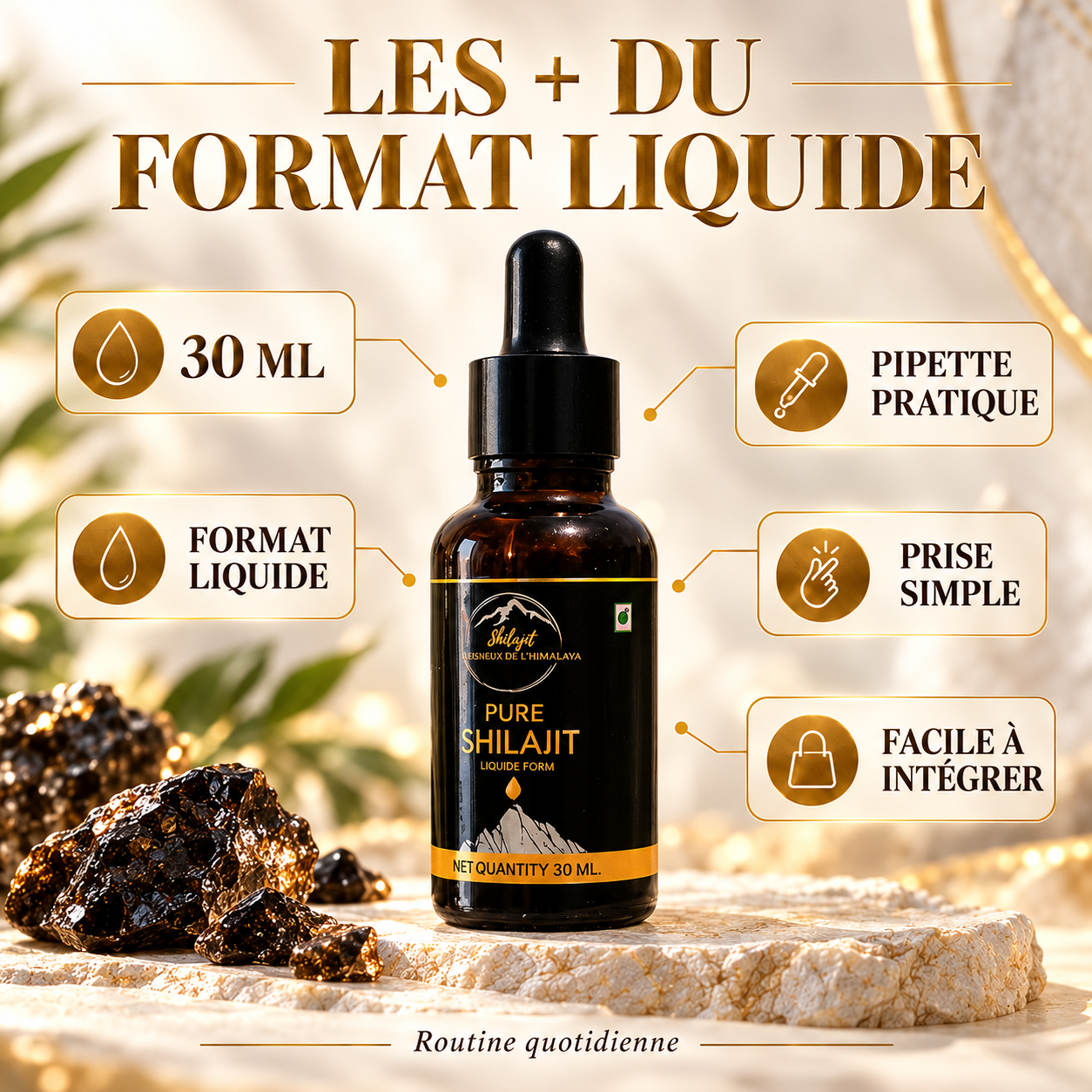 Shilajit liquide – 30 ml