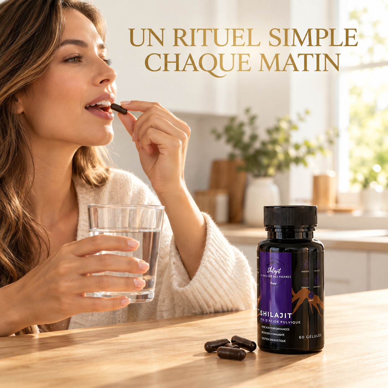 Shilajit en gélules – 60 unités