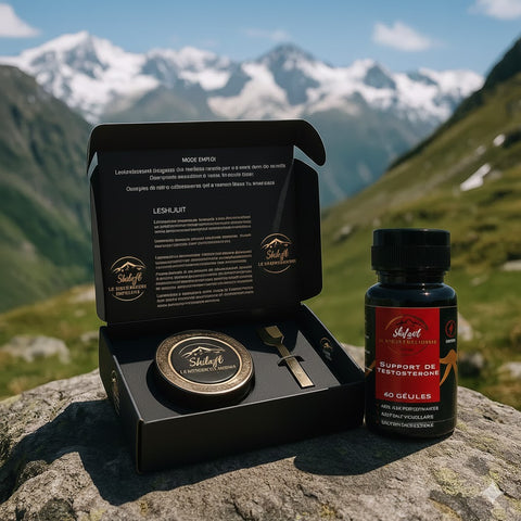 Pack Alpha – Complexe Homme & Shilajit